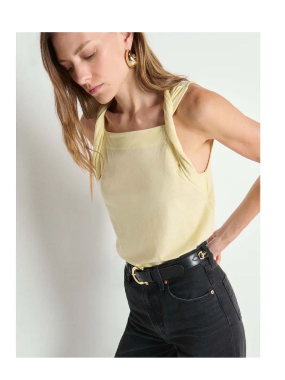 Nation LTD Sabrina Square Neck Tank Size Small NWT